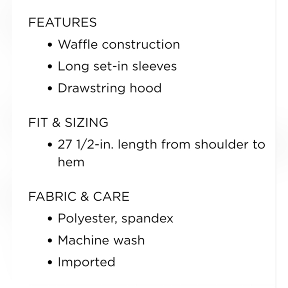 SO Cozy Waffle Knit Tunic Hoodie Sweater XS MAROON BURGUNDY WINE - Picture 7 of 7